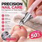 💅✨ NU: 50% RABAT I BEGRÆNSET TID – Ultrakarp Negleklipper i Tysk Stål – Til Indgroede Negle – Dobbeltfunktion – Ruster Ikke – Hel Vaskbar – Professionel Pedicure Derhjemme 🦶🛡️