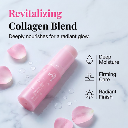 💕Køb 2, få 1 gratis💕 Pink Collagen Volume Multi Balm | Alt-i-én-stick med Volufiline, og NAD til et ungdommeligt udseende