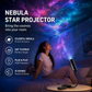 Plug-and-Play HD-projektor med galakse- og havmotiver som natlampe 🥳 Over 50.000 tilfredse brugere