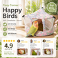 Cool Any Bird Instantly! No-Drill Breathable Mesh Hideaway