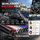 🎁 KØB 1, FÅ 1 GRATIS – Selvklæbende Interiørfolie med Kulfiberlook – Kun 79 kr. pr. stk. – 3D & 6D Tekstur – Formbar – Bredt Farveudvalg – Til Bilinteriør & Overfladebeskyttelse 🛡️🔧