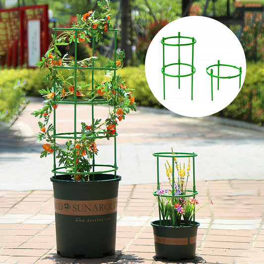 🌿✨Aftageligt plantestativ med støttepæle til planter, blomster og frugter