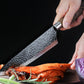 【📦 Begrænset tilbud: 50 % RABAT】🔪🔥 Professionelt køkkenknivsæt i rustfrit stål – 6 dele, skarpe og holdbare