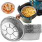 🎄🎅Juletilbud: 50% rabat🎁50-delt sæt airfryer-liners i genanvendelig aluminiumsfolie - KØB 2 OG FÅ YDERLIGERE 20% RABAT