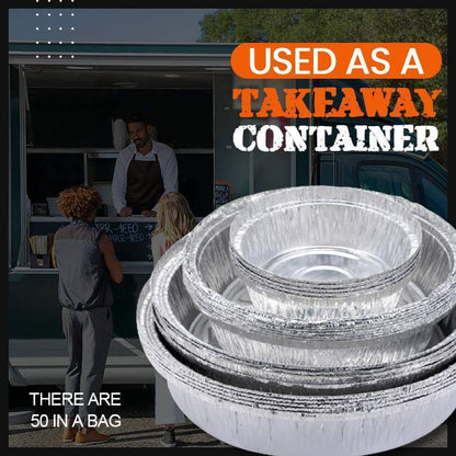 🎄🎅Juletilbud: 50% rabat🎁50-delt sæt airfryer-liners i genanvendelig aluminiumsfolie - KØB 2 OG FÅ YDERLIGERE 20% RABAT