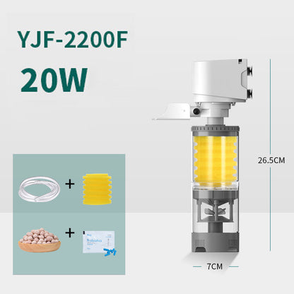 Akvarium – lydløst elektrisk filter