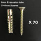 🔥It's on sale right now👉Upgraded Serrated Iron Expansion Screw💥50% off for a limited time ⏳ Hurry up and get one for your home!