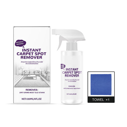 🥳2026 HOT SALE🥳💞Over 50.000 solgt!☕️🧼 50 % RABAT! Effektiv pletfjerner til tæpper – Ingen skarpe dampe, allergivenlig. Hurtigtørrende formel. Sprøjt, vent, tør af – færdig. Gør tæppet som nyt igen. 🏡💚