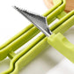 🍉🔪 🎁 KØB 1, FÅ 1 GRATIS  – Multifunktionelt Frugtudstikningssæt – Melonkuglejern – V-formet Gravekniv – Skarpe Kanter – Rustfrit Stål – Ergonomisk Håndtag – Til Kreativ Frugtkunst 🔪🍈✨