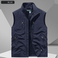 ⏰Begrænset udsalg - 50 % RABAT🔥🧥Oversized ærmeløs vestjakke med lommer til mænd