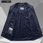 ⏰Begrænset udsalg - 50 % RABAT🔥🧥Oversized ærmeløs vestjakke med lommer til mænd