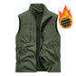 ⏰Begrænset udsalg - 50 % RABAT🔥🧥Oversized ærmeløs vestjakke med lommer til mænd