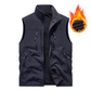 ⏰Begrænset udsalg - 50 % RABAT🔥🧥Oversized ærmeløs vestjakke med lommer til mænd
