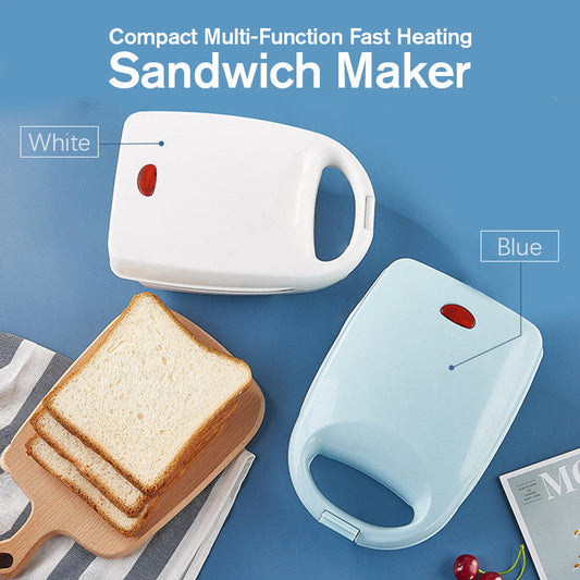 ✨ Kompakt multifunktionel sandwichmaskine - Grill, bag og steg på mindre end 3 minutter!