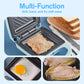 ✨ Kompakt multifunktionel sandwichmaskine - Grill, bag og steg på mindre end 3 minutter!