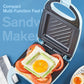 ✨ Kompakt multifunktionel sandwichmaskine - Grill, bag og steg på mindre end 3 minutter!