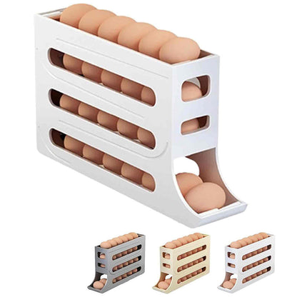 🎉HOT SALE🎉Automatisk rullende æggebæger til køleskab