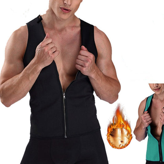 💪Workout-tanktop med lynlås til mænd🔥