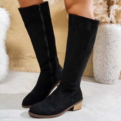 ⌛Begrænset tid med 50% rabat👢Kvinders mode knæhøje støvler✨