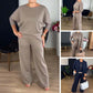 ✨Elegant 3-delt sæt: lang cardigan, top og bukser