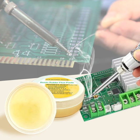 🔧 KØB 1 FÅ 1 GRATIS! ✨ 30 g rosin-loddemiddelpasta – sikrer ren og jævn lodning, ikke-ætsende og nem at påføre til reparation af elektronik 💻📦