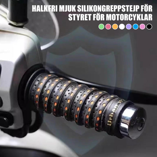 🔥Populært produkt💯 Skridsikkert styrbånd af blødt silikone til motorcykler