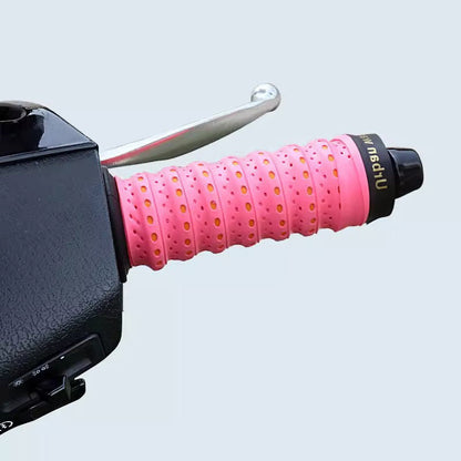 🔥Populært produkt💯 Skridsikkert styrbånd af blødt silikone til motorcykler