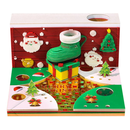 ⏳Begrænset tilbud: 50 % rabat⏰Julekalender med 3D-papirdekorationer🎄
