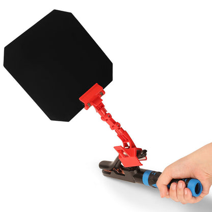 Justerbart svejseansigtsskærm med klips