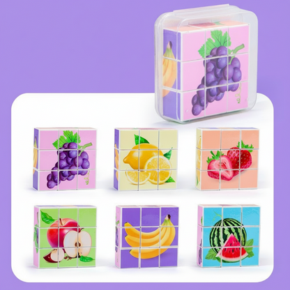 🖤❤️Black Friday-UDSALG 50 % RABAT💥Magnetiske 3D-terningepuslespil til børn