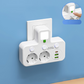 🎉 Nytårsgave – 50 % rabat! 🔌 Intelligent stikdåse med USB og natlampe – alsidig og sikker!