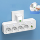 🎉 Nytårsgave – 50 % rabat! 🔌 Intelligent stikdåse med USB og natlampe – alsidig og sikker!