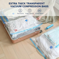 Ekstra tykke gennemsigtige vakuumkompressionsposer