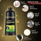 🍃Plantebaseret Grå Dækkende Hårfarve Shampoo✨