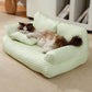 🔥2026 Hot Sale 50% rabat🔥Ice Silk Cooling Pet Bed åndbar vaskbar hundesofa