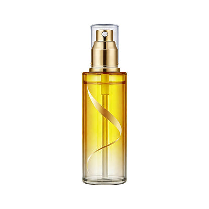 💁‍♀️✨ Hårolieserum-spray til krøllet hår ✨💆‍♀️ Let 3-i-1 plejespray: Glans, beskyttelse mod krus og langvarig definition af krøllede frisurer – uden tunge rester!