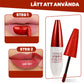 Aftagelig, langtidsholdbar og vandfast lipgloss