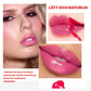Aftagelig, langtidsholdbar og vandfast lipgloss