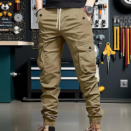 👖Nye varer – Hot Sale🔥🥳Urban Tactical Cargo-bukser med konisk pasform