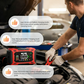 🔋 BEGRÆNSET TILBUD: 50 % RABAT! ✨ 12V 6A bilbatterioplader – intelligent, digital, 6–100 Ah ✨