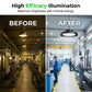 Holdbar UFO High Bay LED-lampe