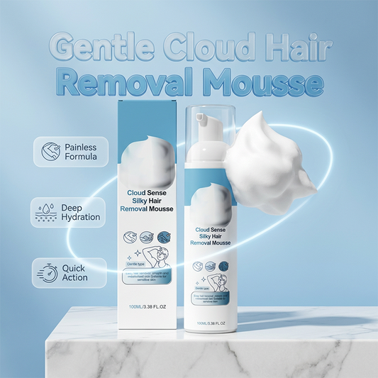🔥48 % RABAT!🔥Cloud Sense Silky hårfjerningsmousse