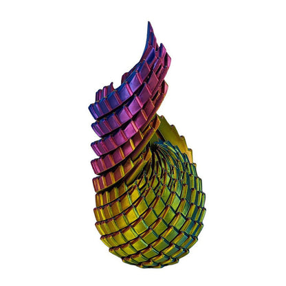🎁 3D-drageæg 🦖 = det perfekte redskab mod stress: et lille drej, og stressen forsvinder med det samme 🔄✨