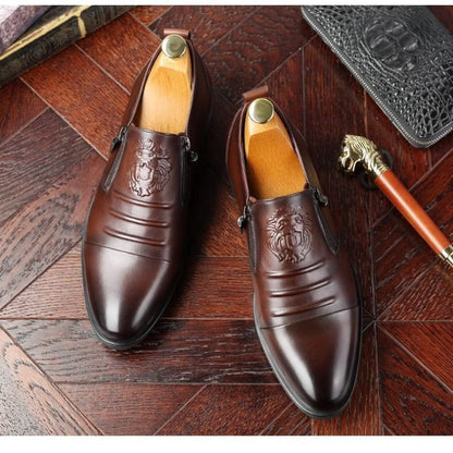 Retro slip-on-sko til mænd