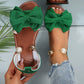 💐50 % RABAT💐 Stilfulde ankelremsandaler med perler