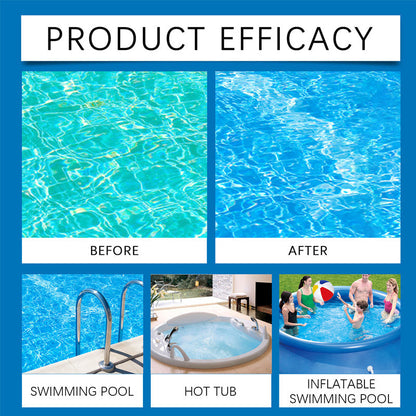 💧 Rensemiddel til swimmingpools – krystalklart vand, ingen besvær! ✨ Sig farvel til grønt vand og stærke kemikalier – bare ren, frisk svømning hver gang. 🏊‍♂️💙