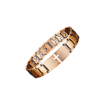 Justerbart armbånd i retro-bronze med led