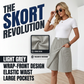 👖Sidste dags tilbud: 159,95 kr.!!!💥Casual skort til kvinder med elastisk talje og krydsning
