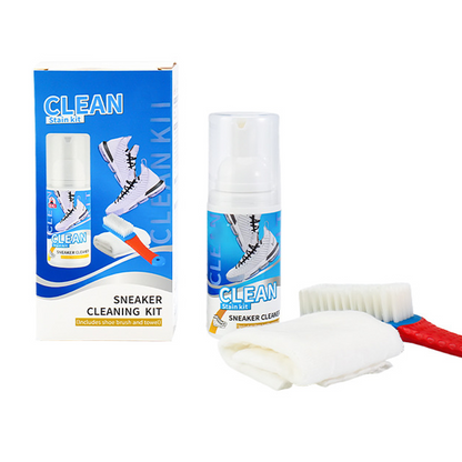 🔥 NYHED: 50% RABAT I BEGRÆNSET TID – Skorensemousse Kit – Professionelt Resultat på Sekunder 🧼✨👟