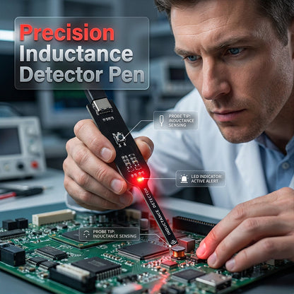 🔧⚡ 2026 NYHED: 50% RABAT – Præcisions Induktansdetektor – Elektromagnetisk Måleinstrument – Til Hovedkort – Hurtig Fejlfinding – Visuel Diagnose – Type-C 🖥️🔍✨